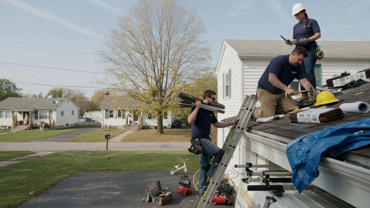 Local Roofing Contractors in Georgetown, IL near me